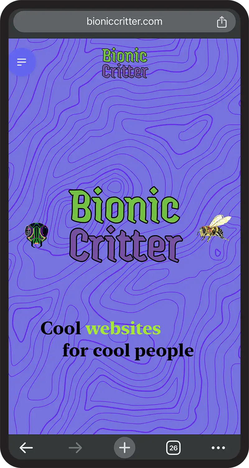 Bionic Critter Mobile Graphic